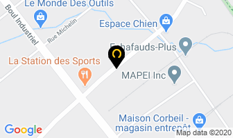 Potager 440 in Laval map