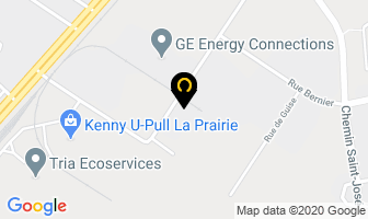 Potters Canada in Thetford Mines map