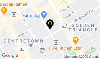 Potvin Law Office in Guelph map