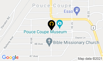 Pouce Coupe Community Church in Fernie map