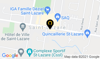 Poulin Electrique Inc in Saint-Lazare map
