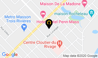 Poupard Remi in Trois-Rivières map
