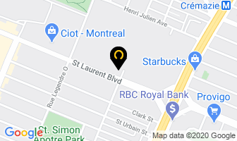 Poupart Syndic Inc in Montréal-est map