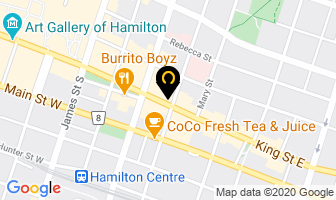 Power Drug Mart in Hamilton map