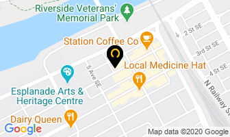 Power Loney Ltd in Medicine Hat map