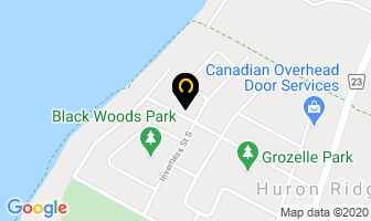 Power Trax in Kincardine map