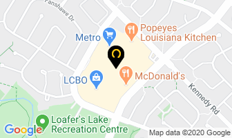Powerhouse Legal Services in Brampton map