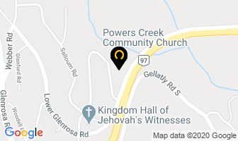 Power's Creek Community Church in West Kelowna map