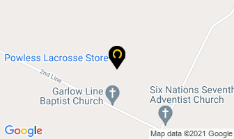 Powless Lacrosse Store in Hagersville map
