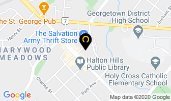 Pownall Janet Dr in Halton Hills map