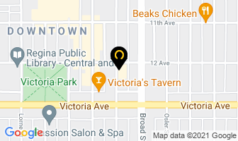 Pra Inc in Regina map