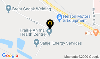 Prairie Animal Health Centre in Maple Ridge map