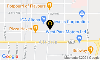 Prairie Insurance Brokers in Penticton map