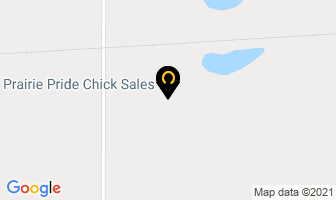 Prairie Pride Chick Sales in Grandora map