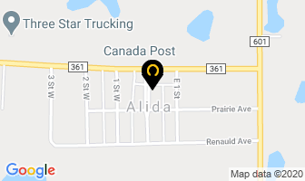 Prairie Pride Credit Union in Division No. 14 map