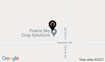 Prairie Sky Aviation Ltd in Niverville map
