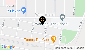 Prairie Spirit School Division in Warman map