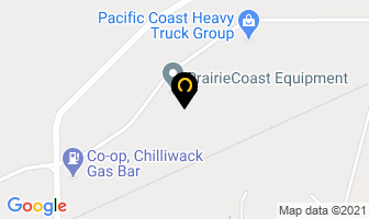 Prairiecoast Equipment in Chilliwack map