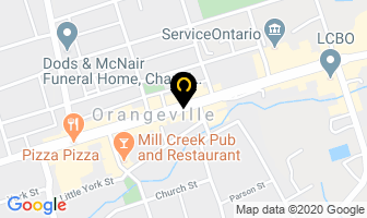 Pratt Nancy D Certified General Accountant in Orangeville map