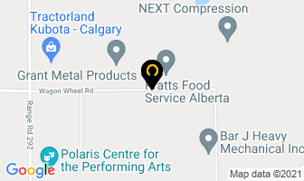 Pratts Food Service (Alberta) Ltd in Rocky View County map