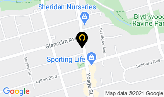 Prayosha Toronto Waxing And Threading in Toronto map
