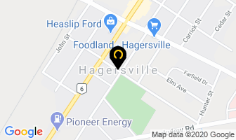 Precision Auto & Exhaust in Hagersville map