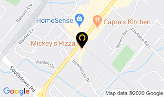 Precision Dental Hygiene in Mississauga map