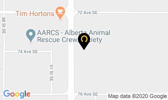 Precision Frameworx Inc in Calgary map