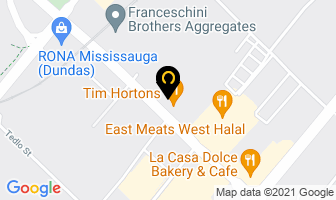 Precision Gas Products in Mississauga map