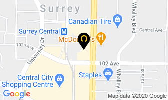 Precision Hearing Clinic in Surrey map