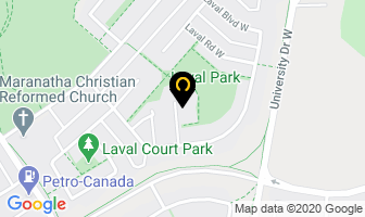 Precision Lawn Care in Lethbridge map
