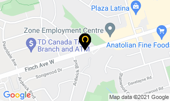 Precision Legal Services in North York map