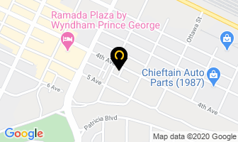Precision Machinery in Prince George map