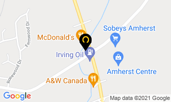 Precision One Hair Design in Amherst map