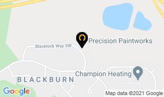 Precision Paintworks Inc in Kenora map