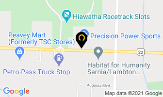 Precision Power Sports in Sarnia map
