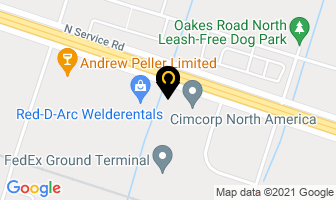 Precision Surface Technologies Inc in Grimsby map
