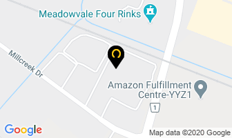Precision Tools Service in Mississauga map