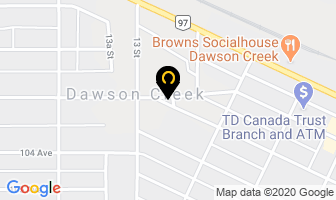 Preference First Aid in Dawson Creek map