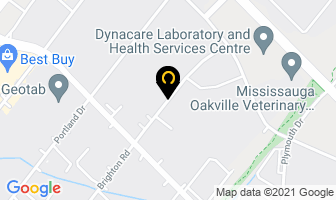 Premier Brands Limited in Oakville map