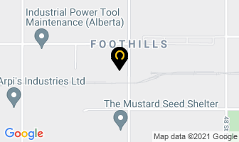 Premier Forklift Ltd in Calgary map