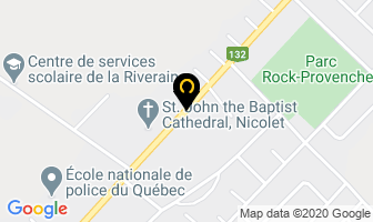 Presbyt&egrave;re De Nicolet in Nicolet map