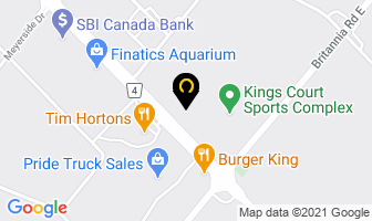 Prescod International Immigration Services in Mississauga map