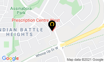 Prescription Centre West Ltd in Lethbridge map