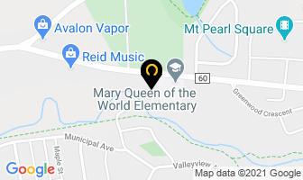 Presentation Sisters in Mount Pearl map