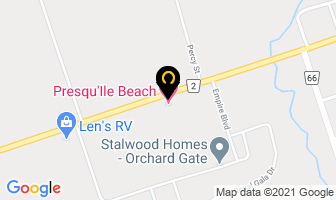 Presqu'ile Beach Motel in Brighton map