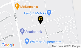 Pressline Collision Center Inc in North York map