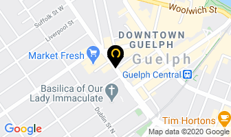 Prestige Employment Solutions in Guelph map