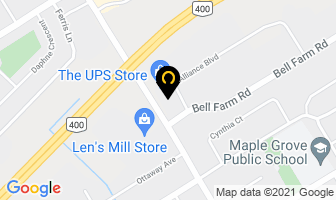 Prestige Mechanical Ltd in Barrie map