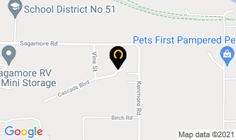 Prestige Painting in Grand Forks map